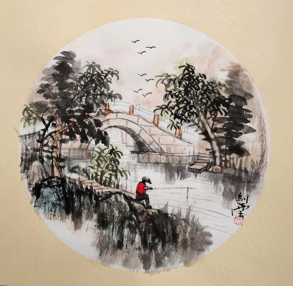 左剑雲诗画作品欣赏！🌹🌹🌹（六）（都市总展36期）（图28）