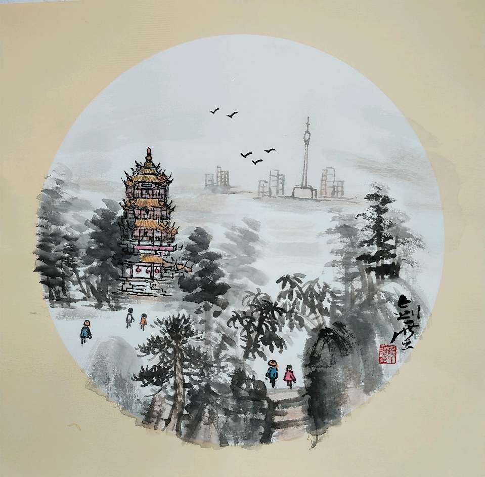 左剑雲诗画作品欣赏！🌹🌹🌹（六）（都市总展36期）（图24）
