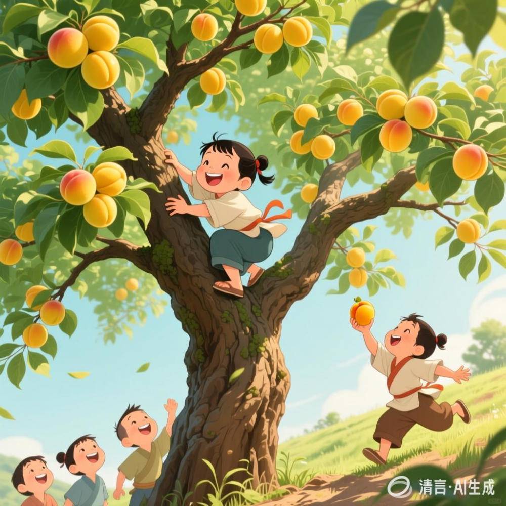 何道良:【土掉渣·滑溜曲】爬杏树 《中国憨派文学》(图3)