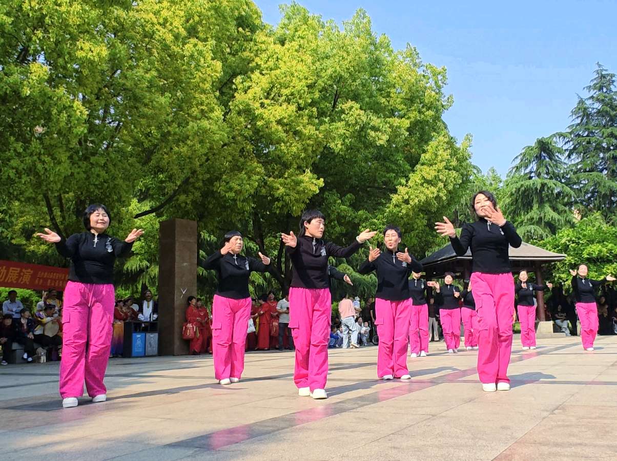鲁山县：“五一颂党恩·红舞展风采”文艺惠民展演活动圆满举行（图9）