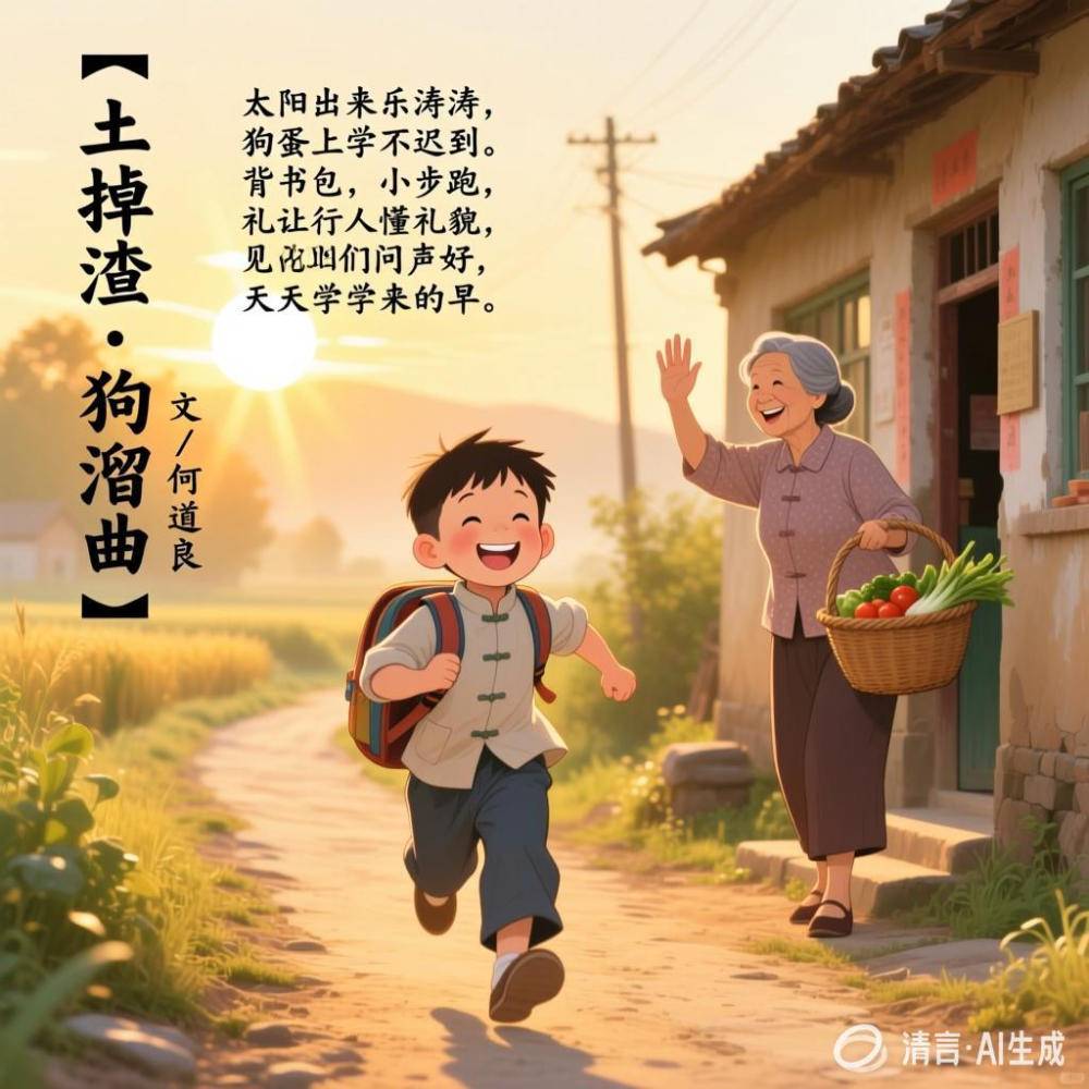 何道良：【土掉渣·滑溜曲】狗蛋 《中国憨派文学》（图3）