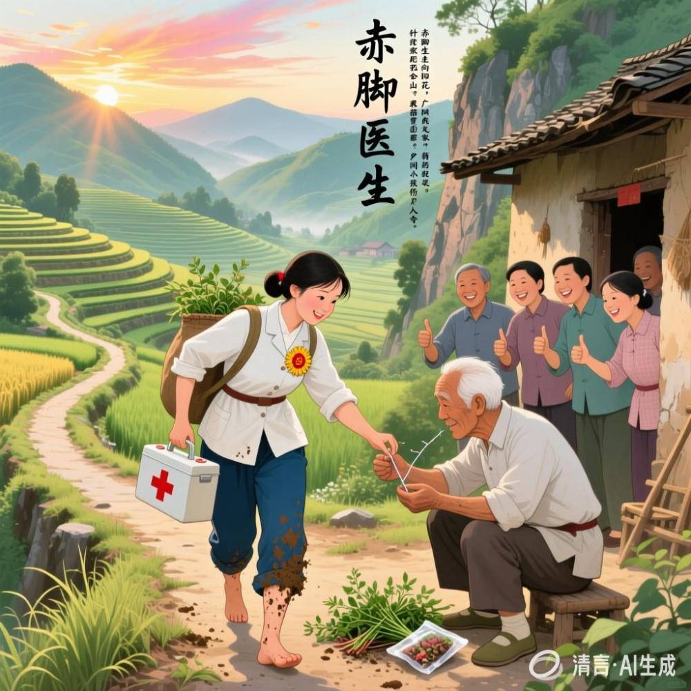 刘兴荣:【土掉渣·滑溜曲】赤脚医生 《中国憨派文学》(图3)