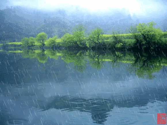 【昊昊海峡新干线副刊】雨 不停地重复感人的故事/細雨霏霏 谁的灵魂在飞（作者：昊昊/中国台湾）……莲叶之珠文学社（图5）