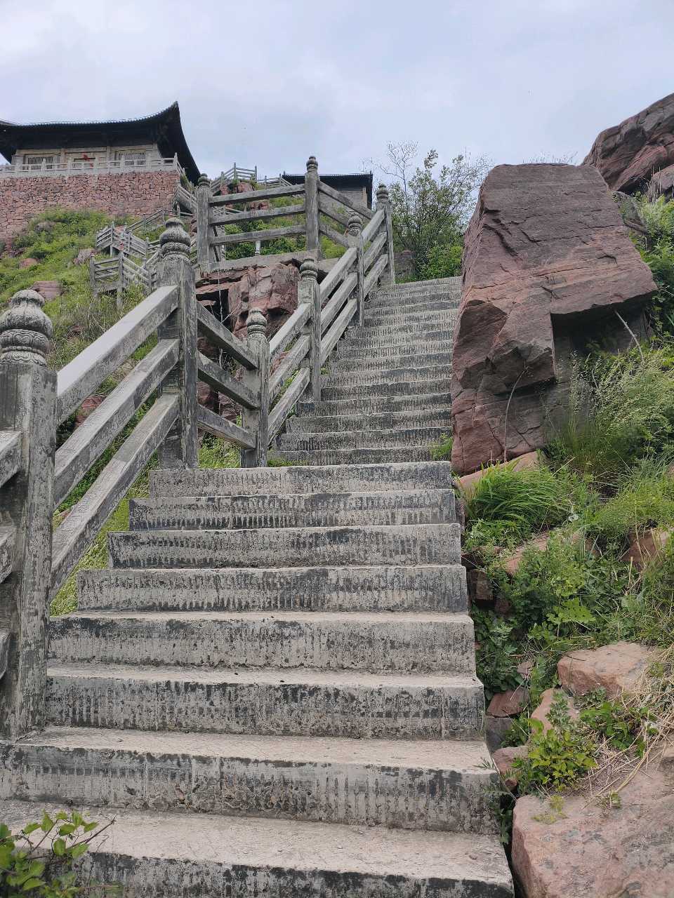 农历三月三庙会后与浩天登万安山 原作/梁立锋（图7）