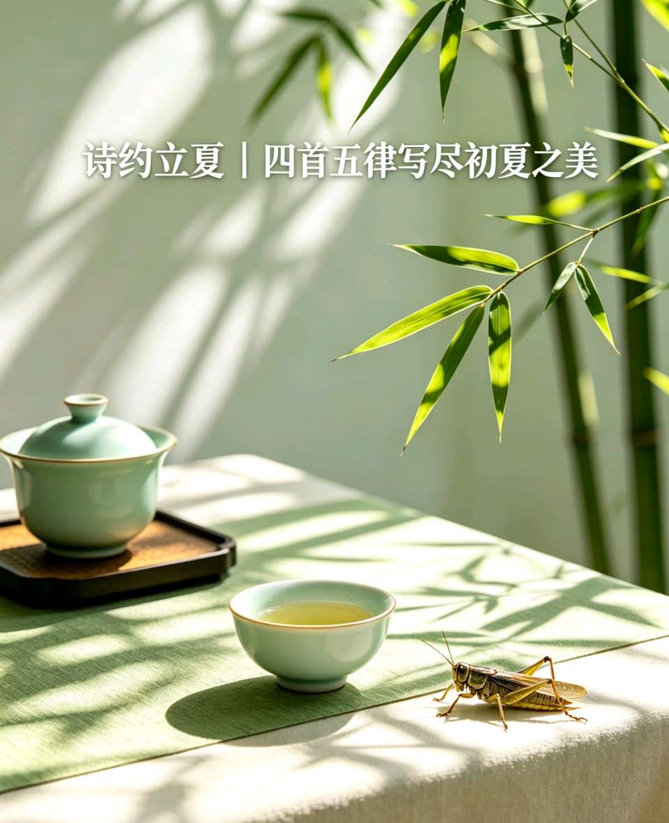 【诗约立夏】第001期/你的城市入夏了吗？读一读这组“立夏有约”，许你一个清凉五月。