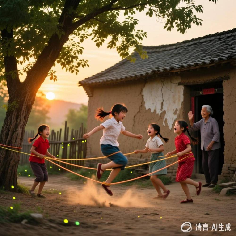 孔另融：【土掉渣·滑溜曲】跳皮筋 《中国憨派文学》（图3）