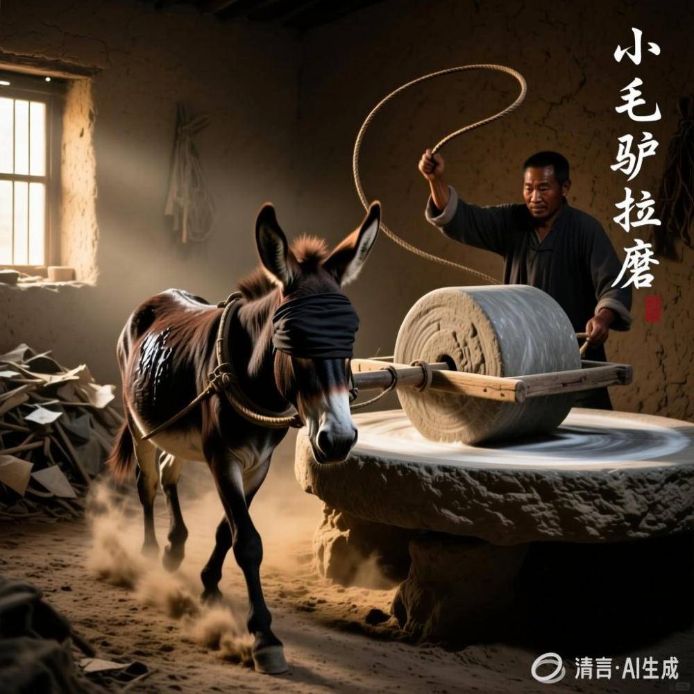 刘兴荣：【土掉渣·滑溜曲】小毛驴拉磨《中国憨派文学》（图3）