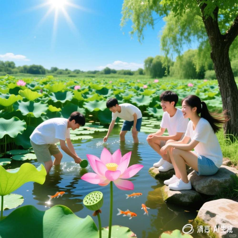 周慧杰：【土掉渣·滑溜曲】夏日荷塘 《中国憨派文学》（图3）