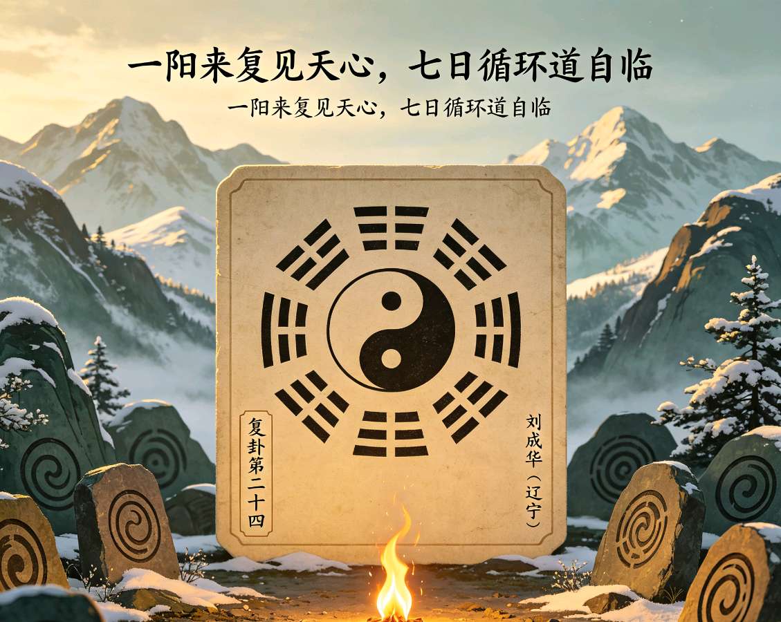 【荣耀中国】深圳分社*《周易》复卦第二十四刘成华（辽宁）（图6）