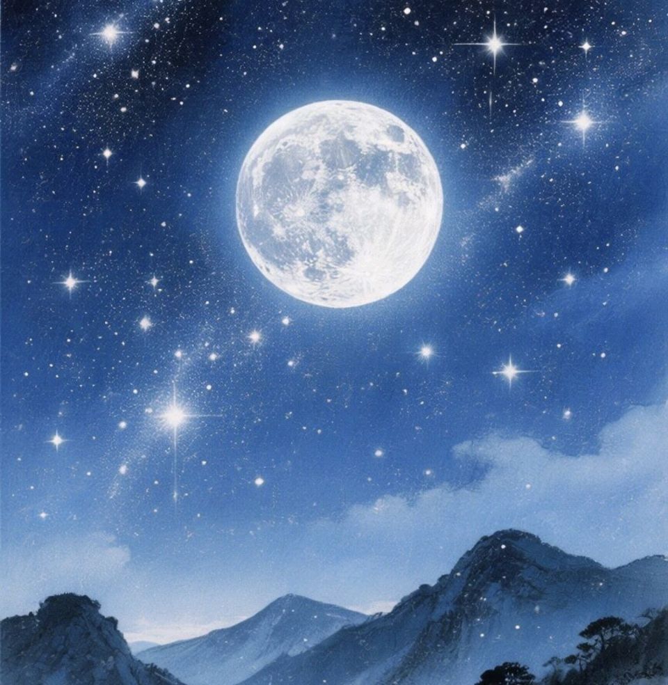 3035.今夜，不谈星星与月亮文/林水火（福建）（图4）