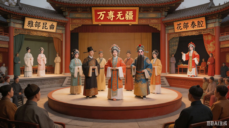 秦腔与中国古典戏曲插画 (9) 秦腔与中国古典戏曲插画 (9)