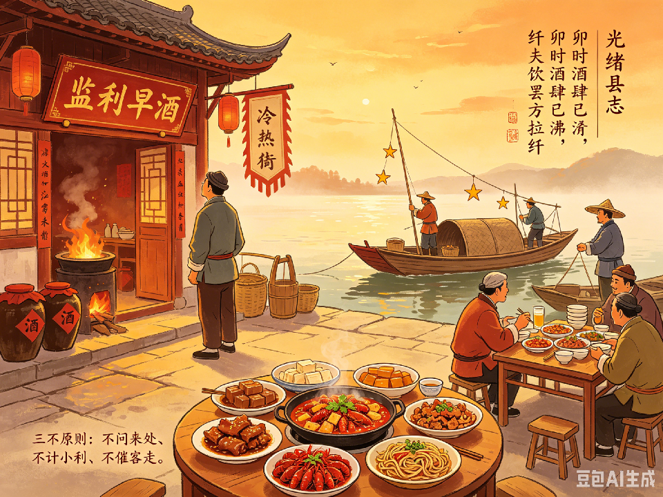 监利早酒风情 监利早酒风情