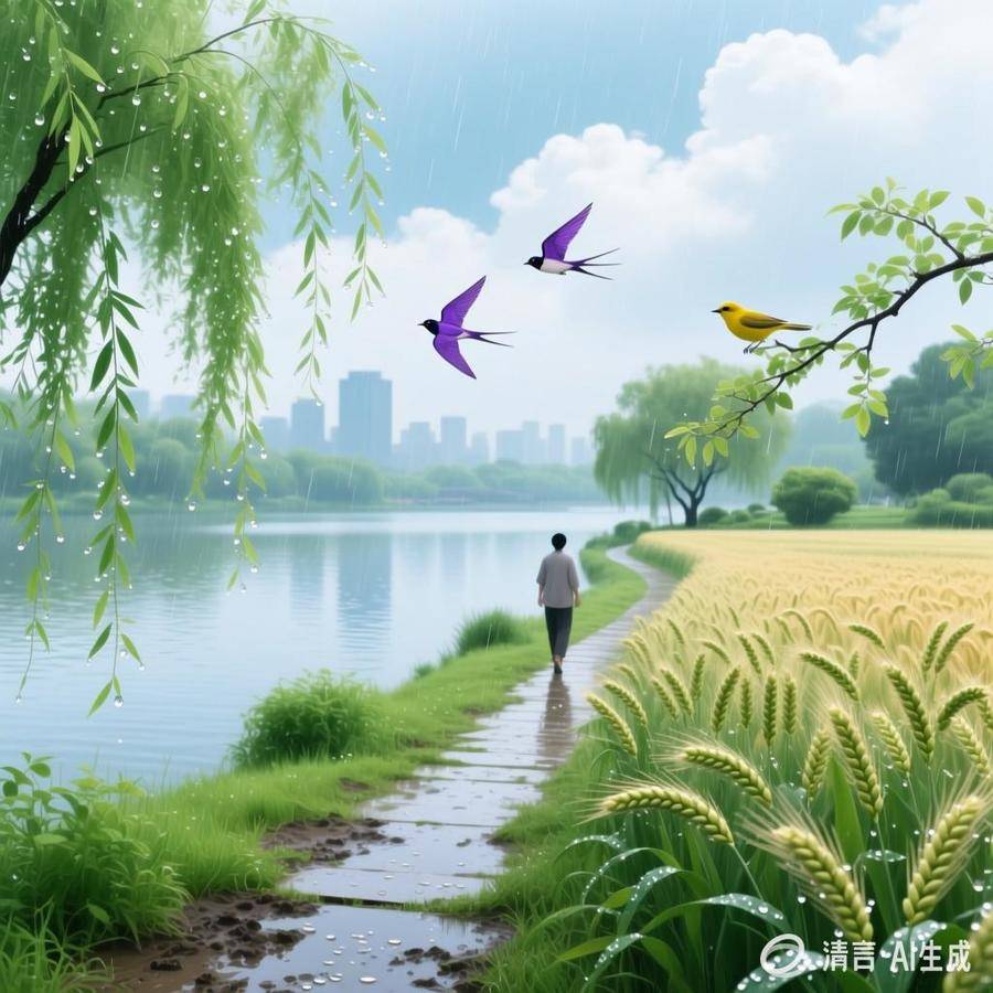 【中国憨派文学】李培忠:七律·初夏雨后郊游(图2)