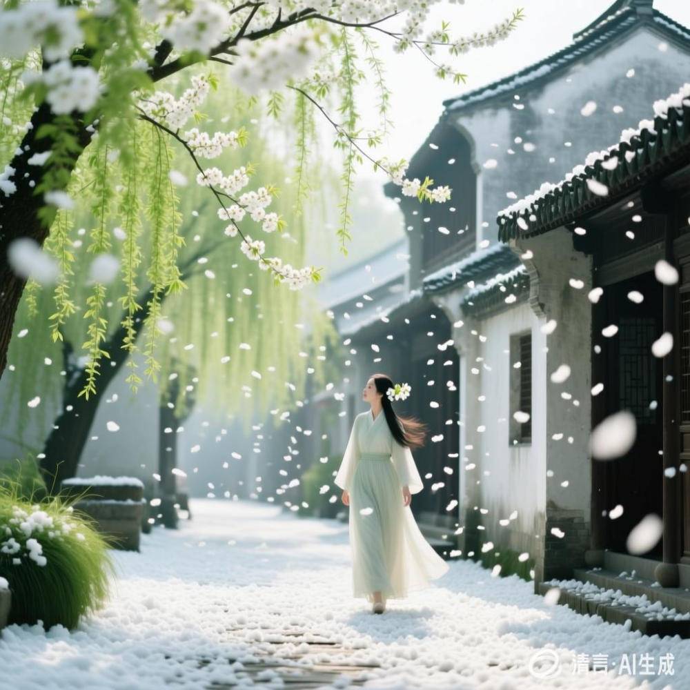 【中国憨派文学】刘敦杰：白雪如诗杨花飘（图3）