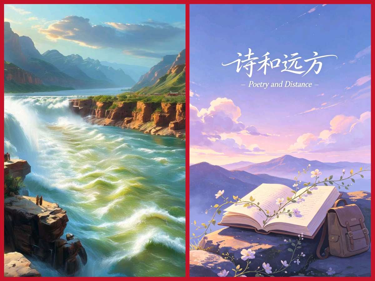 【经典推荐】鲁坡//七律•长安有约+七律•渭水河边“系列作品展”（图7）