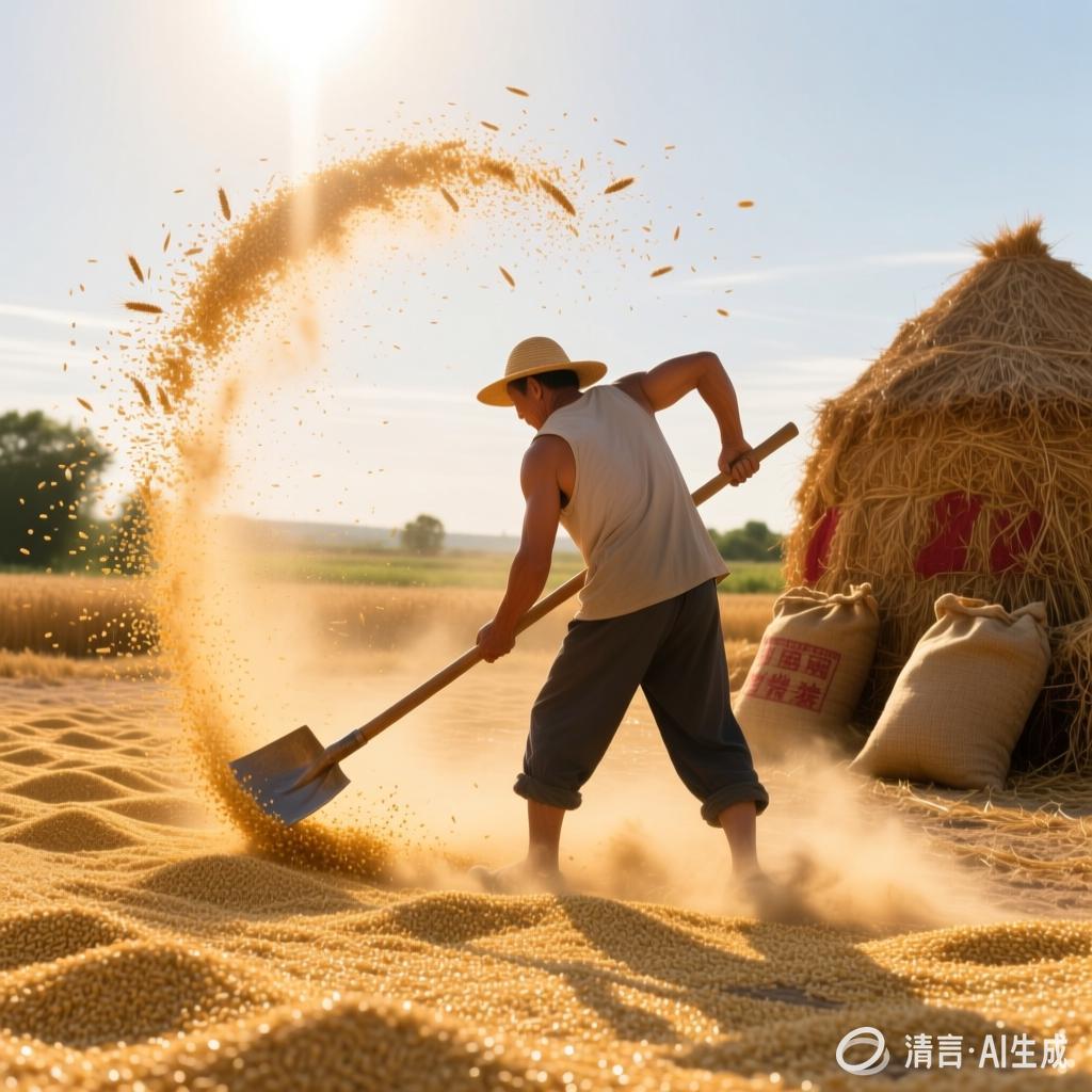 果真好:【土掉渣·滑溜曲】小满扬场 《中国憨派文学》(图2)