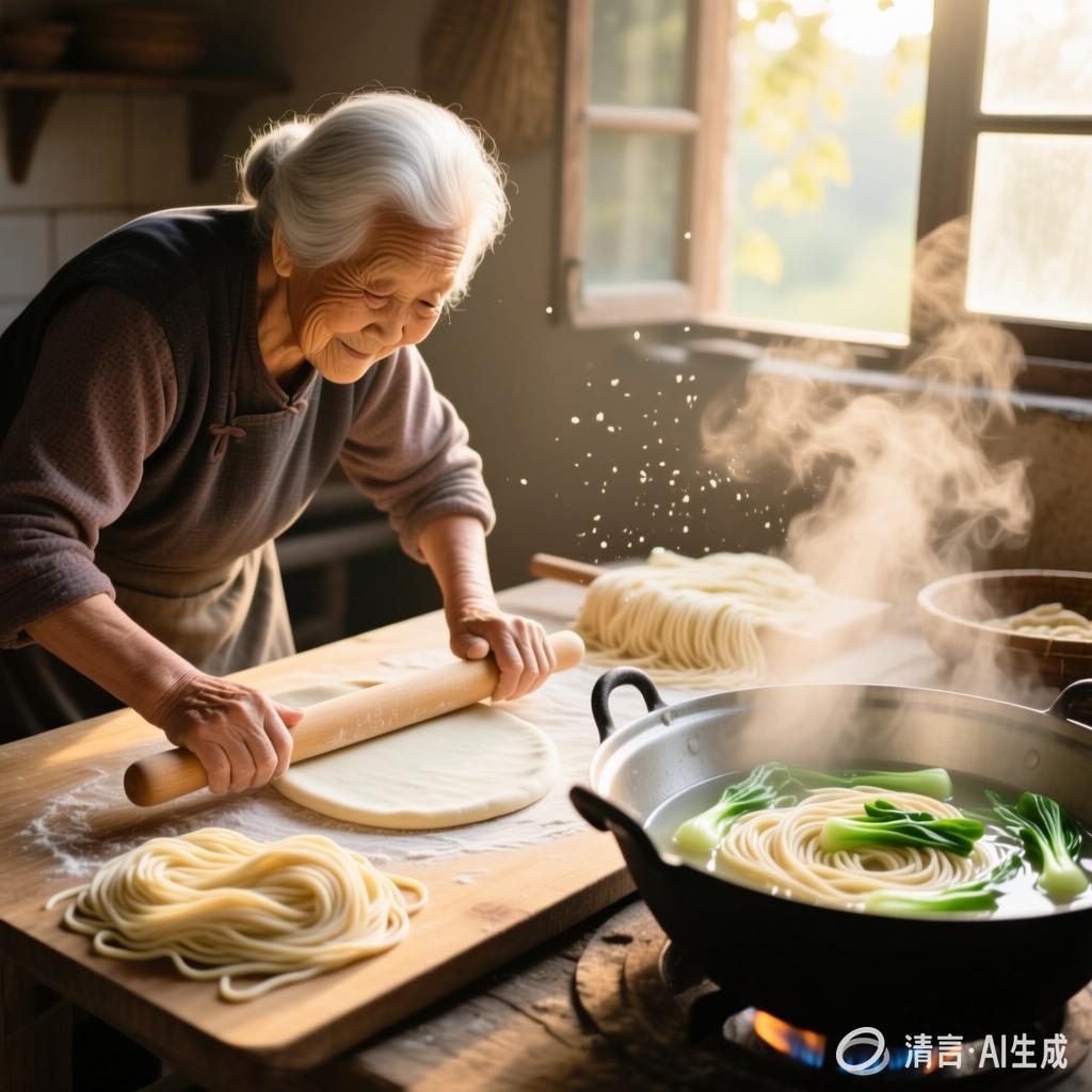 刘兴荣:【土掉渣·滑溜曲】奶奶擀面条《中国憨派文学》(图2)