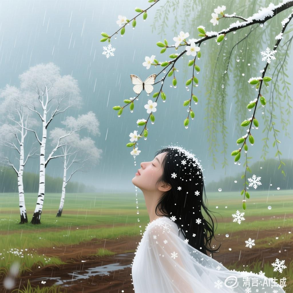 【中国憨派文学】老雪：雨滴与雪花（图2）