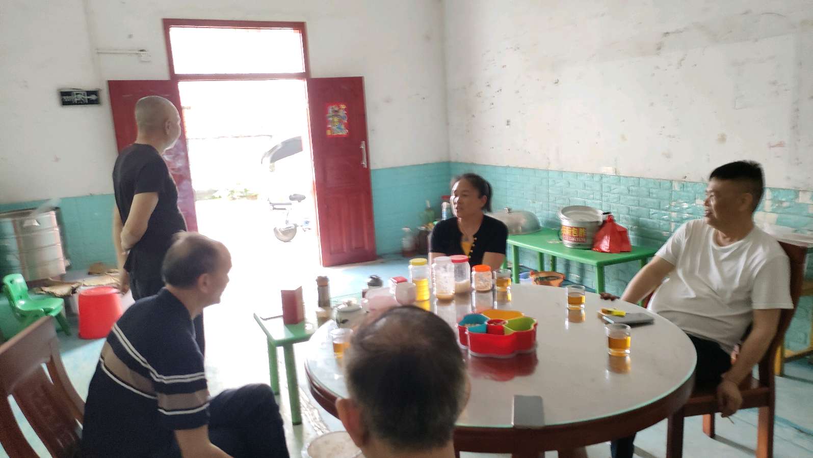 谢氏荷包胙走进大余健康家园（图11）