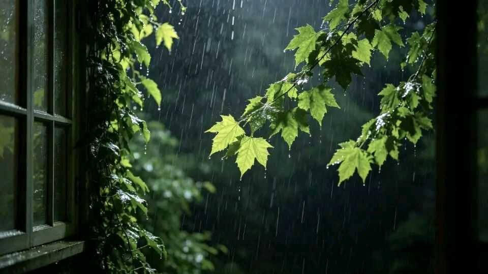 词两首：1、渔歌子·初夏夜雨（词林正韵第二部平声 依钦谱张志和体）渔歌子·连绵夜雨（词林正韵平声第七部依钦张志和体）文/老渔翁（图3）
