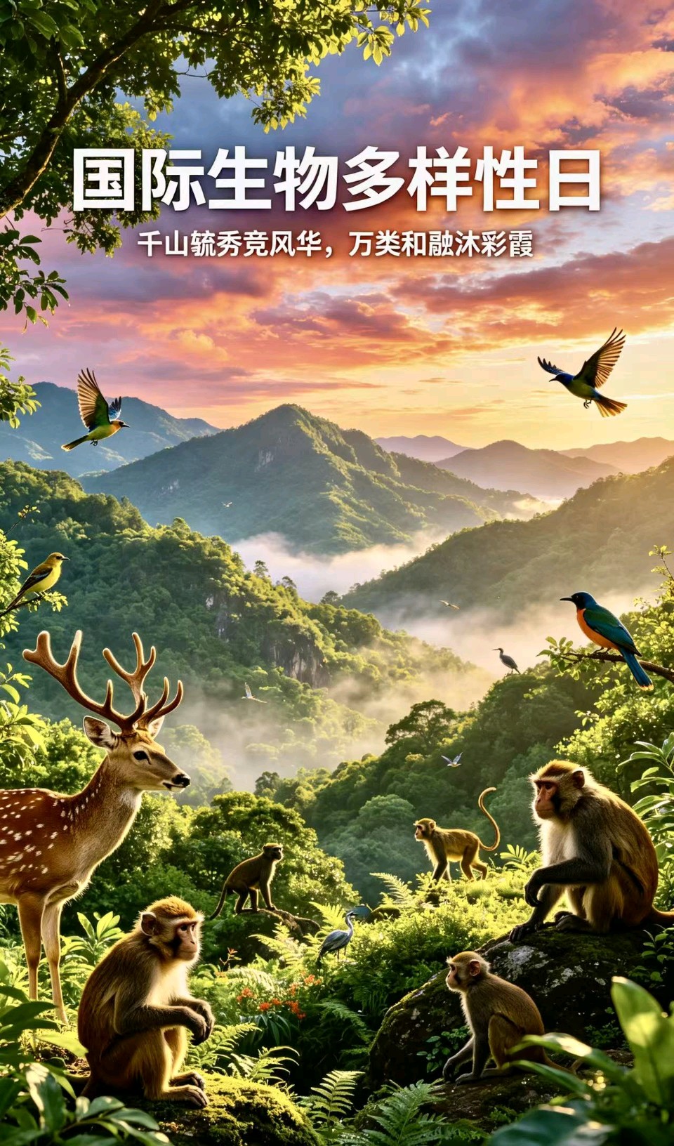 【新节日】咏国际生物多样性日+韩城旅游：作者：李安民（陕西韩城）（图2）