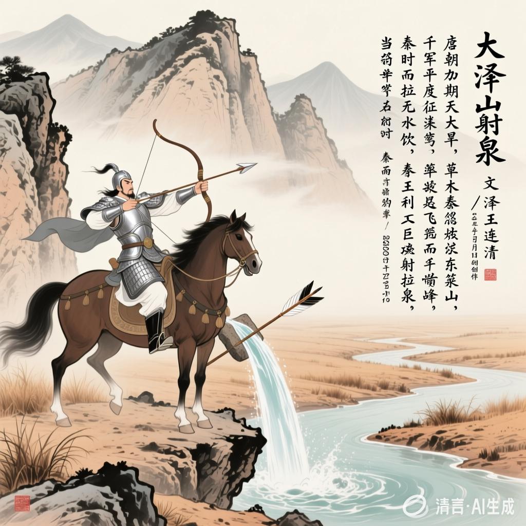 【中国憨派文学】王连清:大泽山射泉(图2)