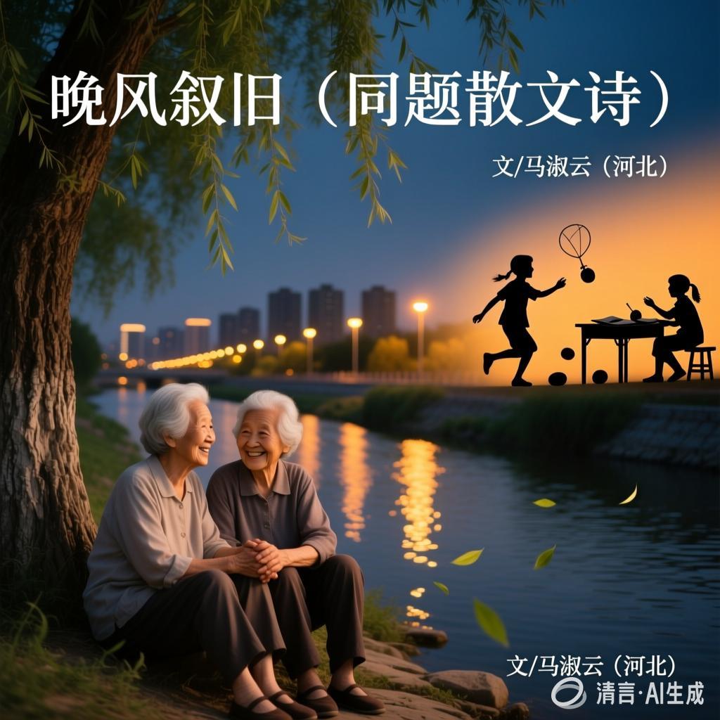 【中国憨派文学】马淑云:晚风叙旧(图2)
