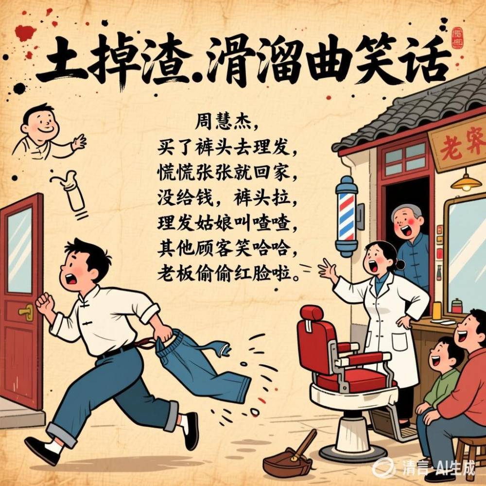 周慧杰：【土掉渣·滑溜曲】笑话《中国憨派文学》（图2）