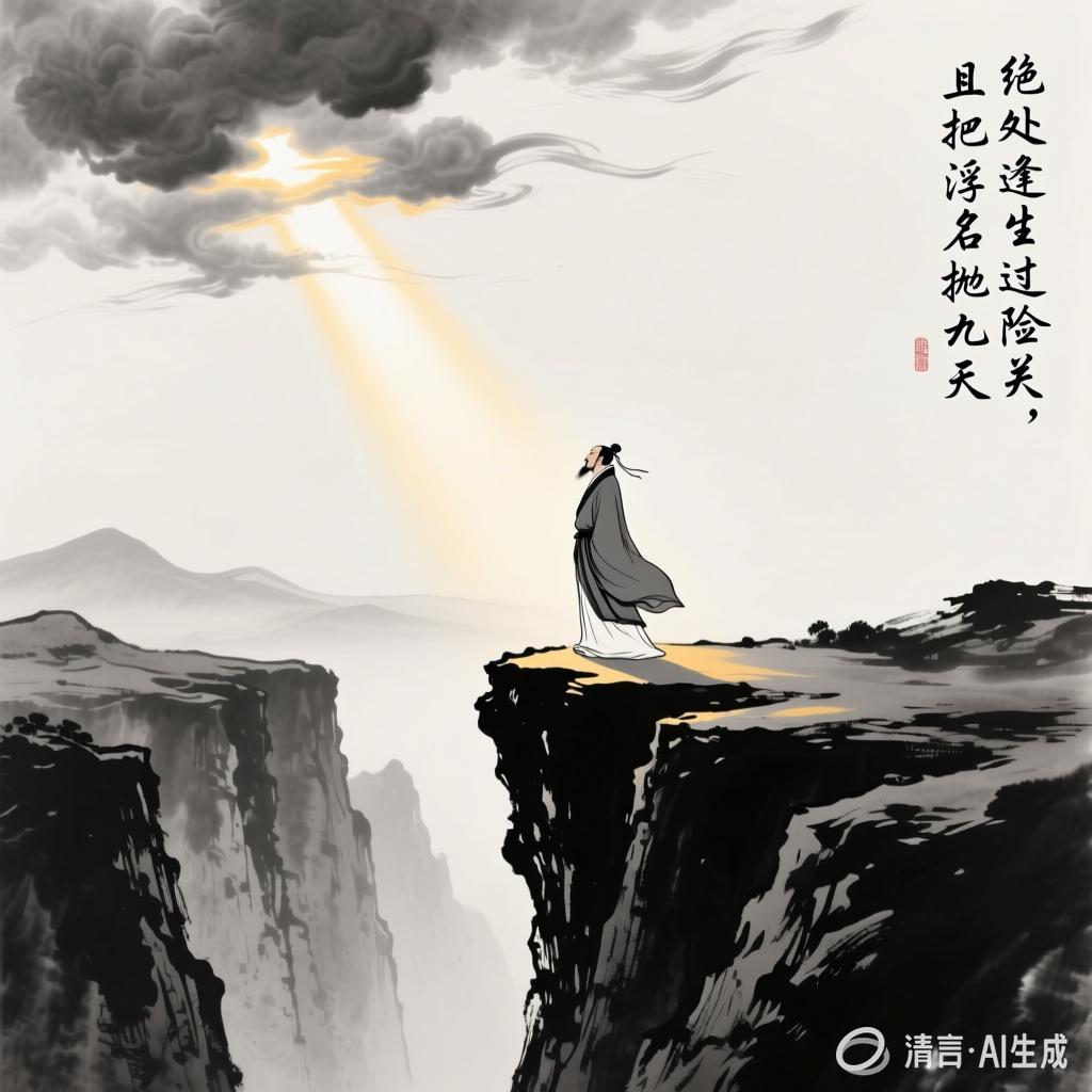 【中国憨派文学】展茂伦:劝友(图2)