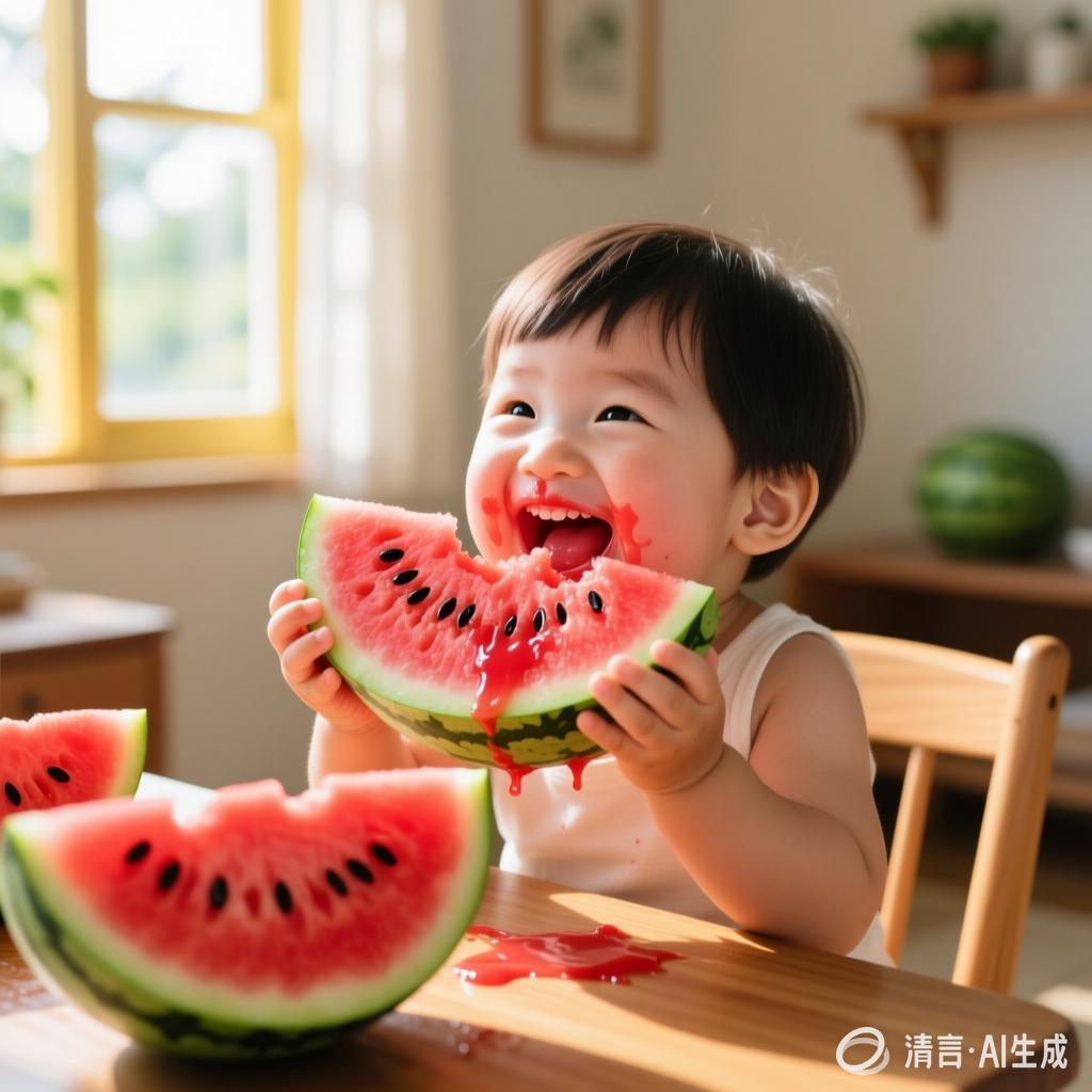 王广民:【土掉渣·滑溜曲】吃西瓜《中国憨派文学》(图2)