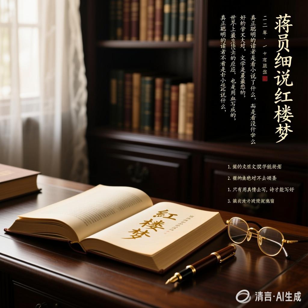 【论诗花絮】王冠先:蒋勋细说《红楼梦》文学观点拾零(12)(图2)