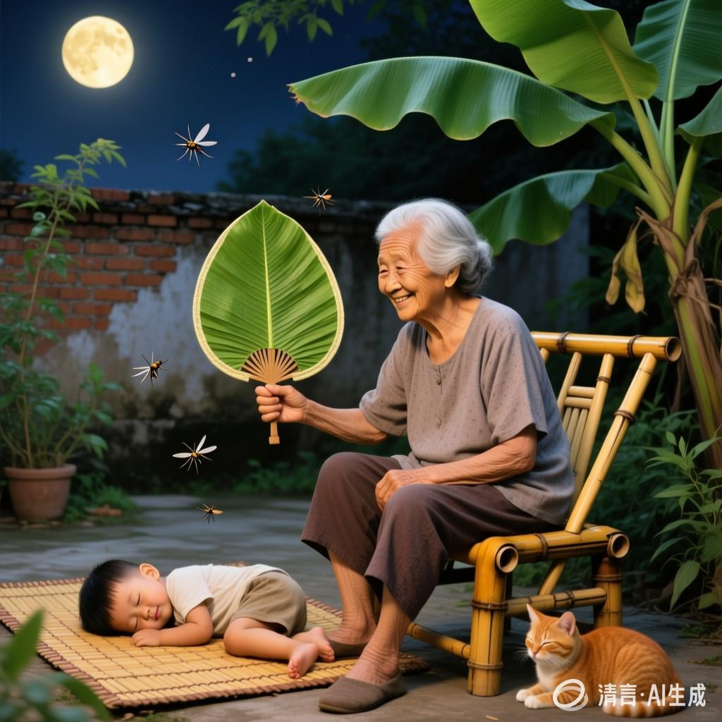 刘兴荣:【土掉渣·滑溜曲】奶奶的芭蕉扇《中国憨派文学》(图2)