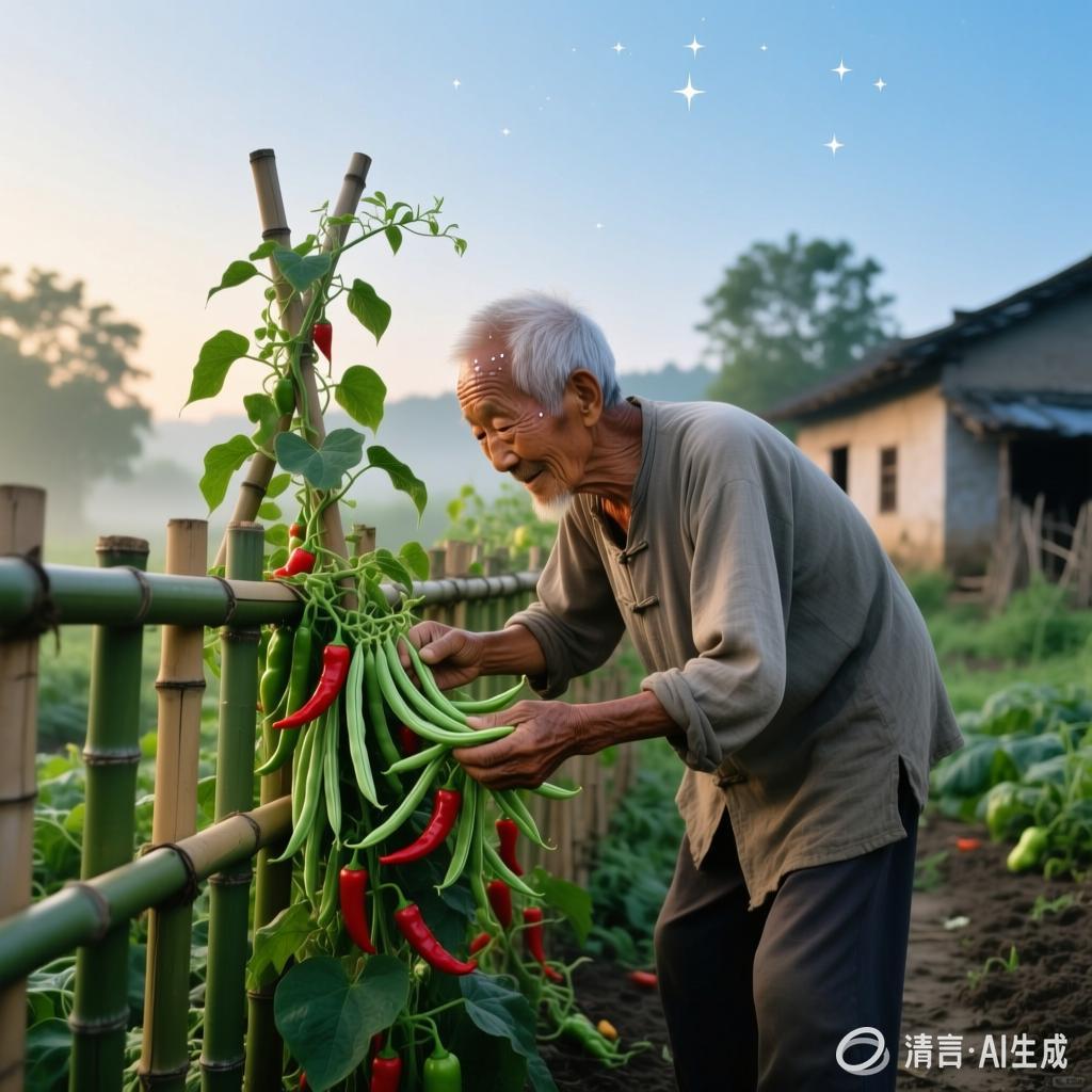 刘兴荣:【土掉渣·滑溜曲】爷爷的小菜园《中国憨派文学》(图2)