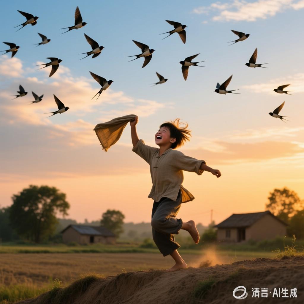 赵庆玉:【土掉渣·滑溜曲】群燕飞天 《中国憨派文学》(图2)