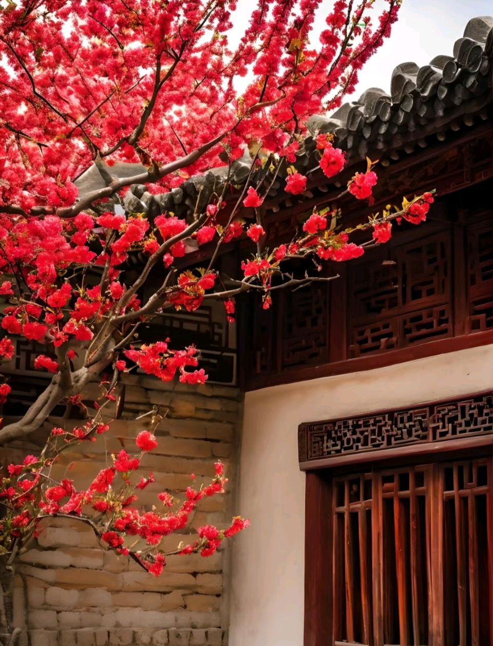 醉花阴《红杏》 作者：唐增虎（山东）（图3）