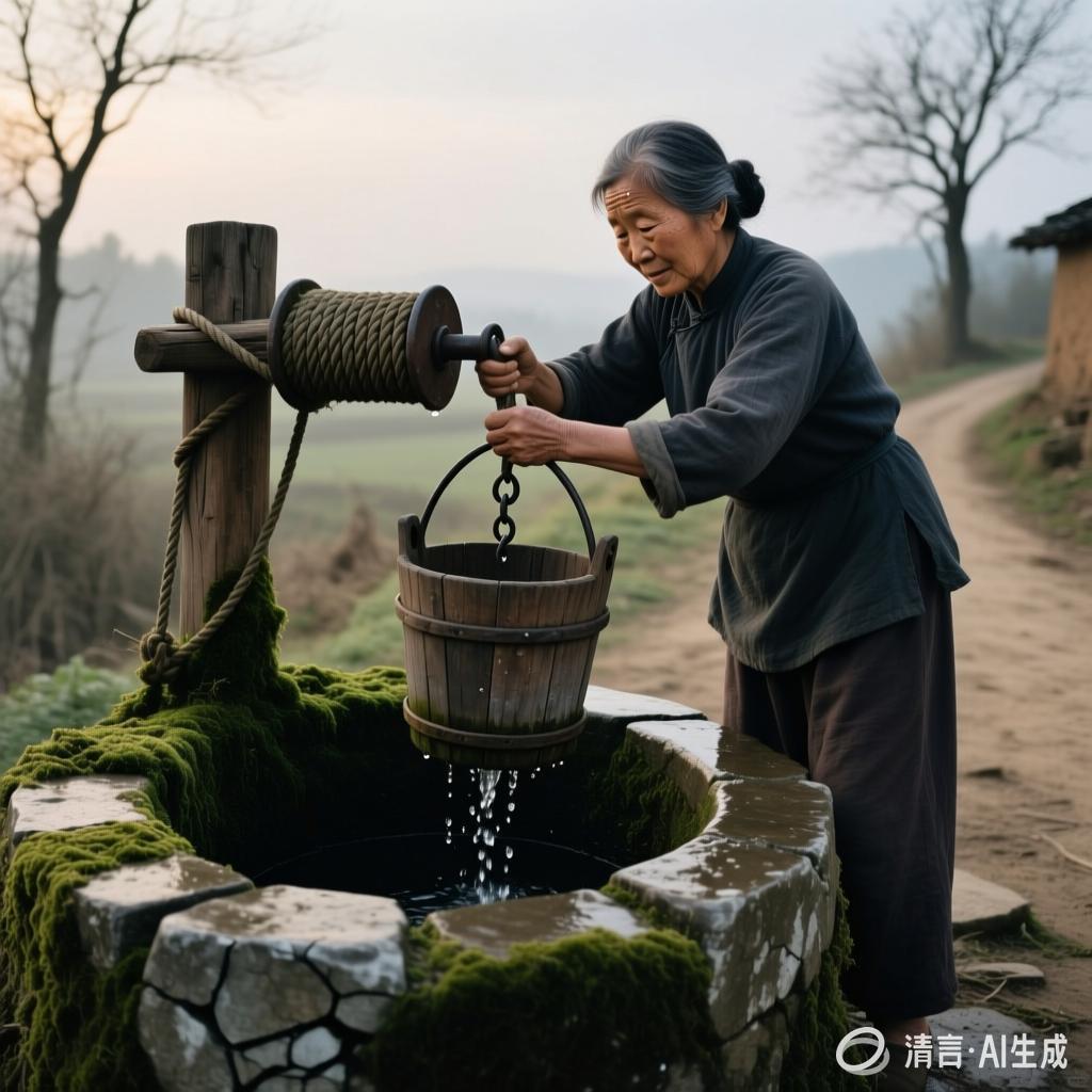 刘兴荣:【土掉渣·滑溜曲】村外老井《中国憨派文学》(图2)