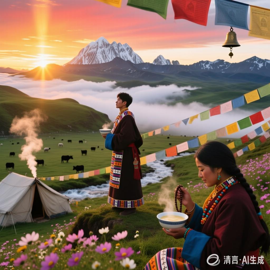 【中国憨派文学】童华:清晨我挥动白云的翅膀(图2)