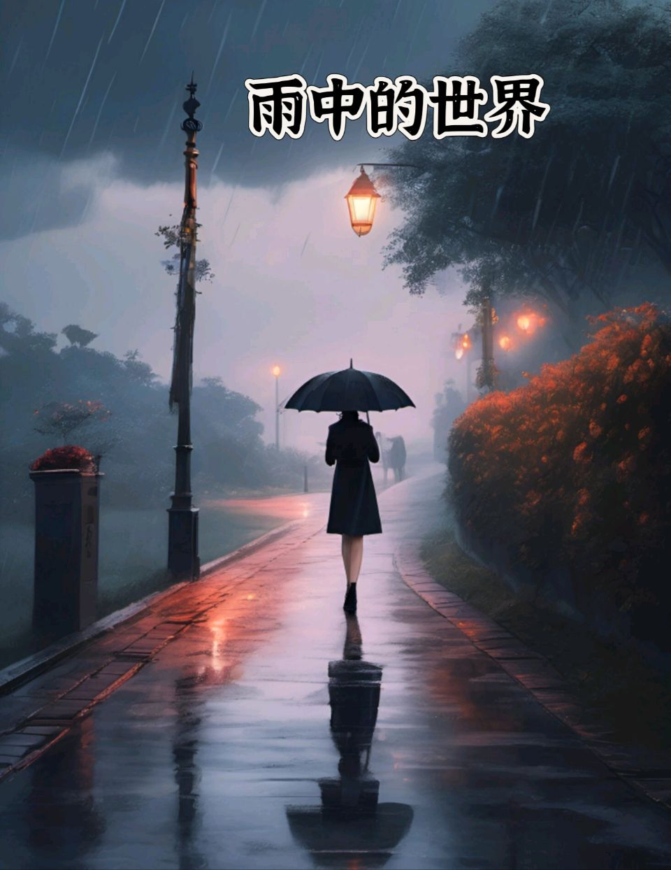 【隆重推出】《雨中的世界》作者 寒香腊梅 ‖ 主播 紫薇（图3）