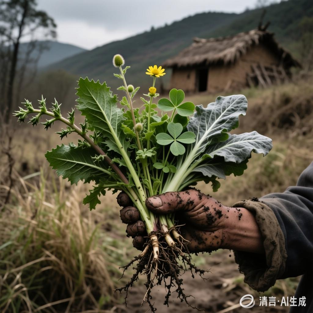 【中国憨派文学】王冠先: 忆当年闯关东救过我命的野菜五姐妹(图2)