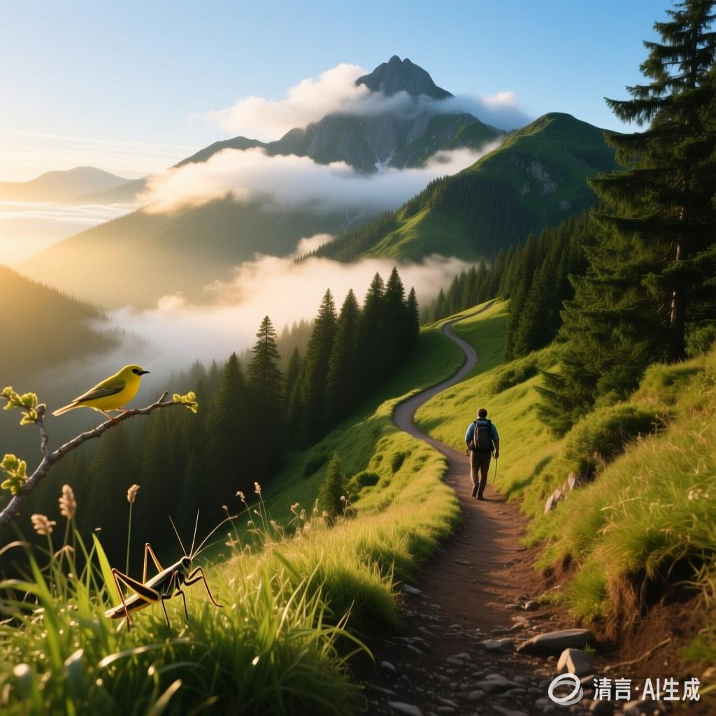 【中国憨派文学】展茂盈:山中行(图2)