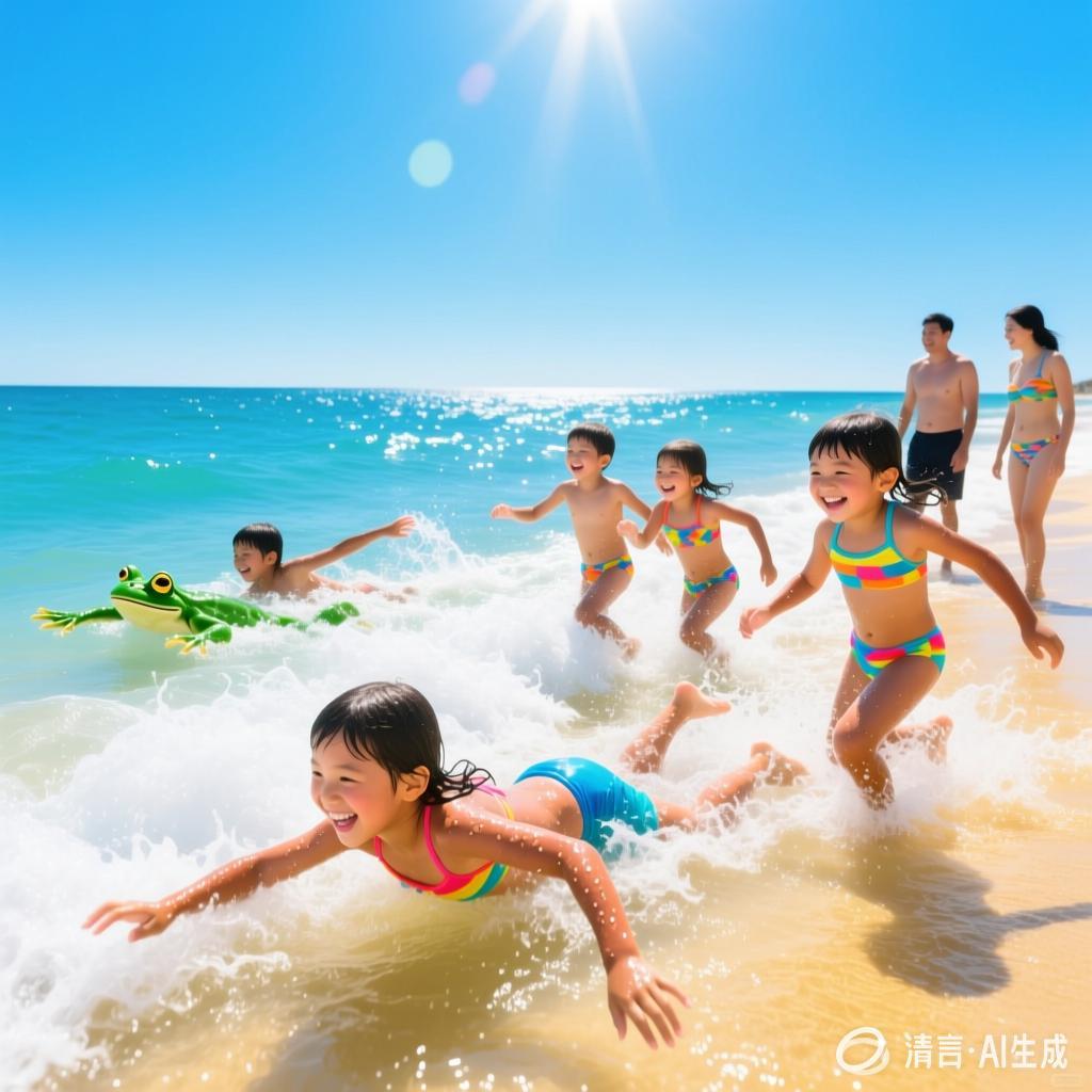 王广民：【土掉渣·滑溜曲】洗海澡《中国憨派文学》（图2）