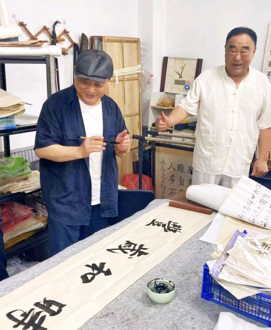 皖东发布｜皖东书画院“皖东寻韵 笔墨传情”第五次活动走进琅琊区高巷社区（图9）