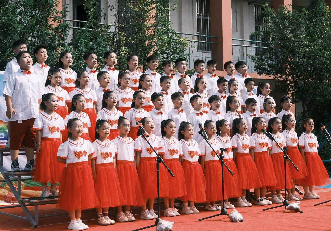 鲁山县：欢庆“六一”张店第一小学举行文艺汇演活动（图6）
