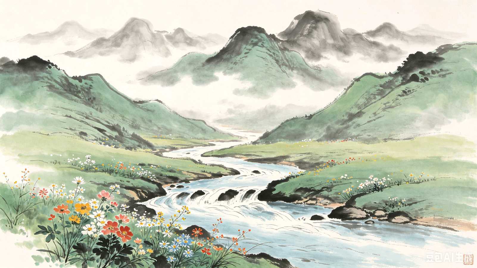 散文《青山不老花盛开》文/孟焕（图4）