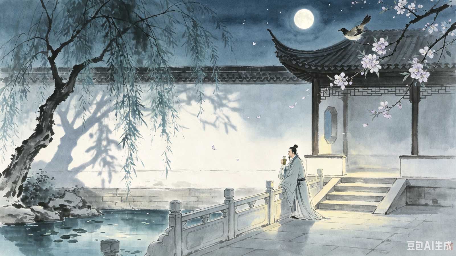 【七律】《夏晚独酌》文/陈亮（图3）