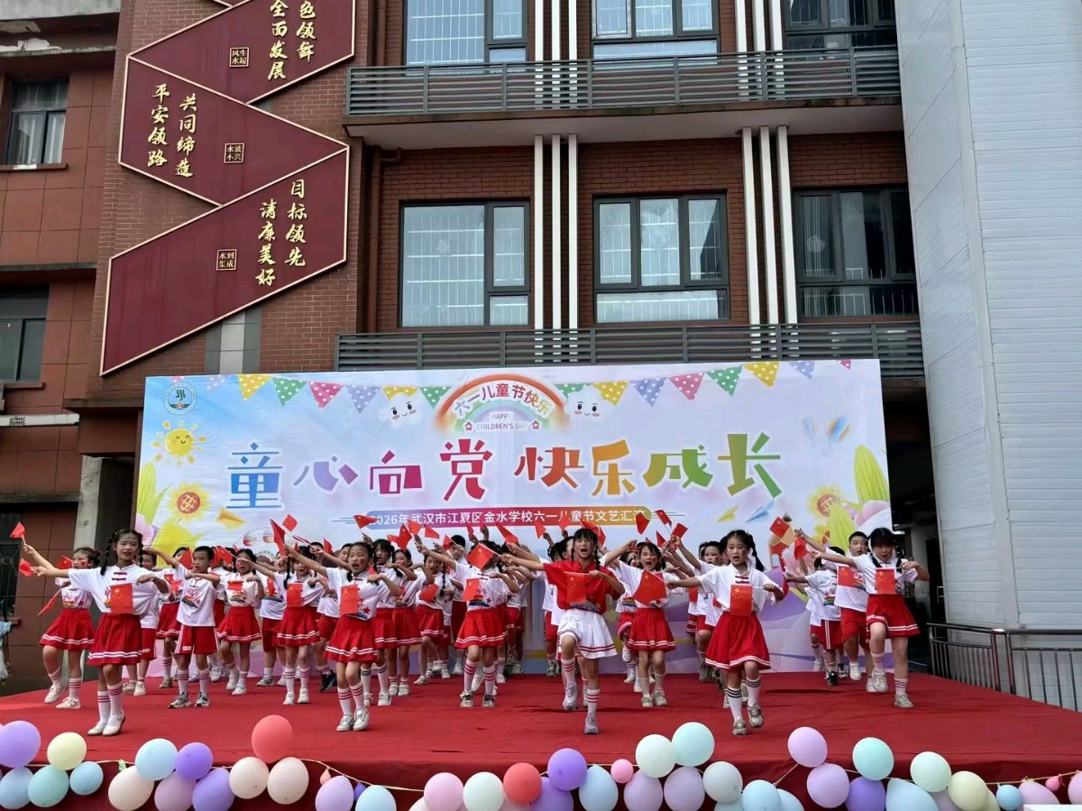 湖北省武汉市江夏区金水学校举办庆“六一”文艺汇演（图2）