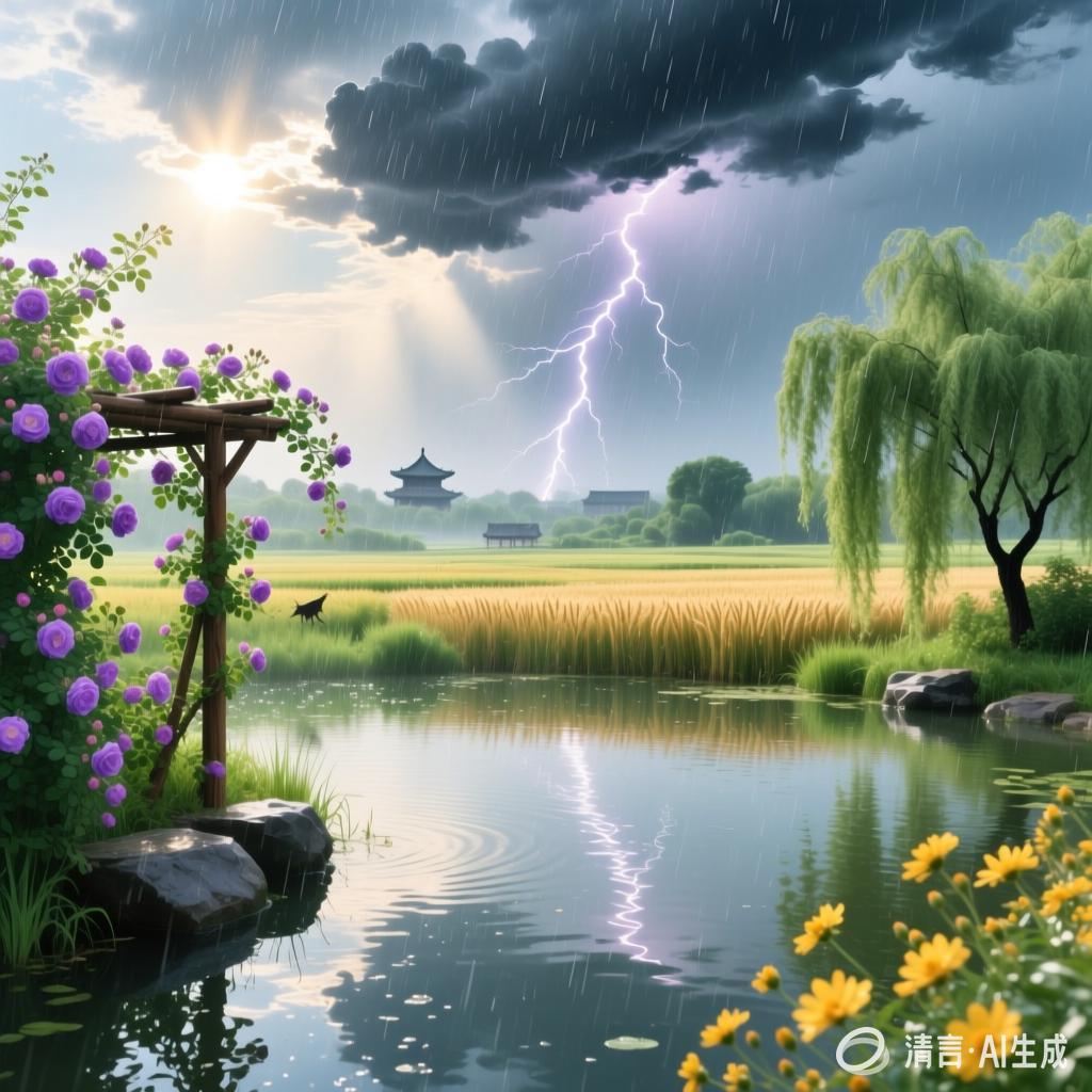 【中国憨派文学】李九香:夏雨(图2)