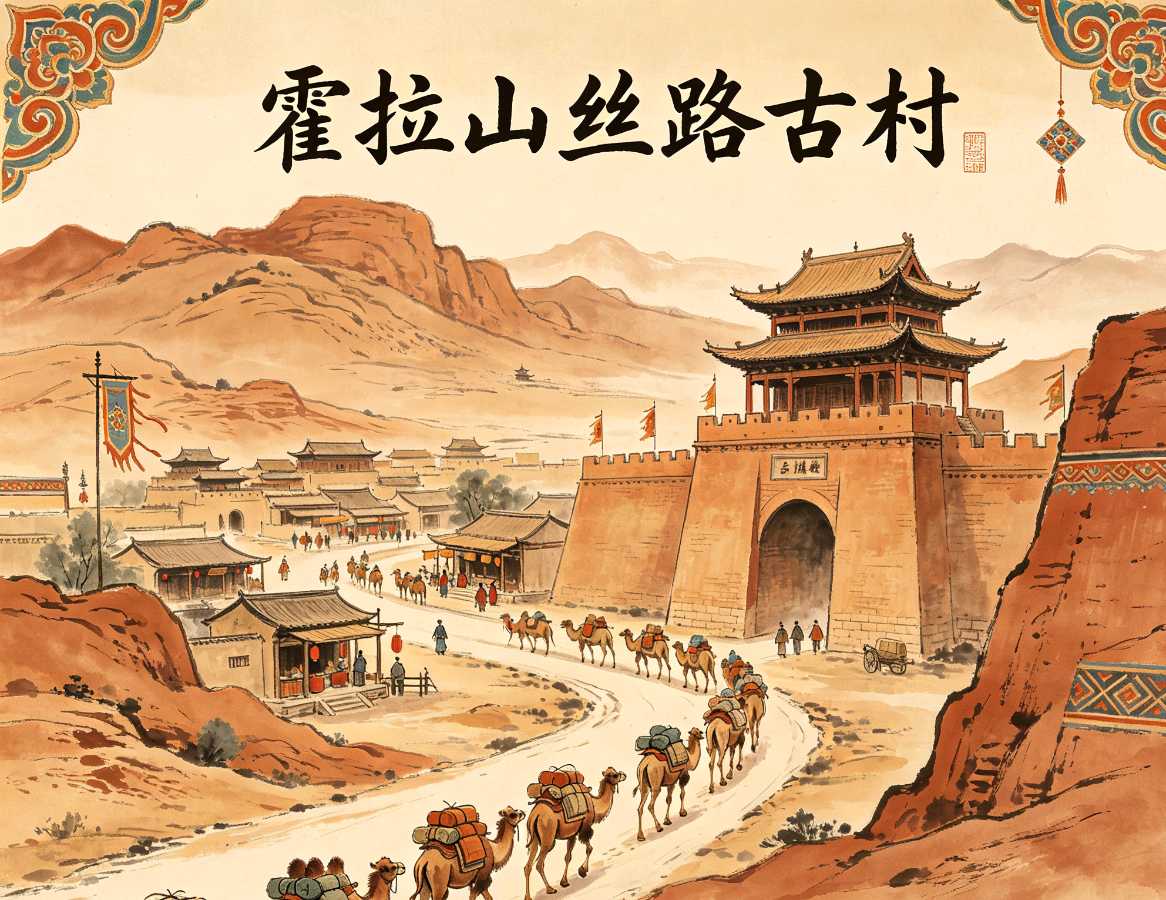【荣耀中国】文学社*霍拉山丝路古村作者/余生慧（图3）