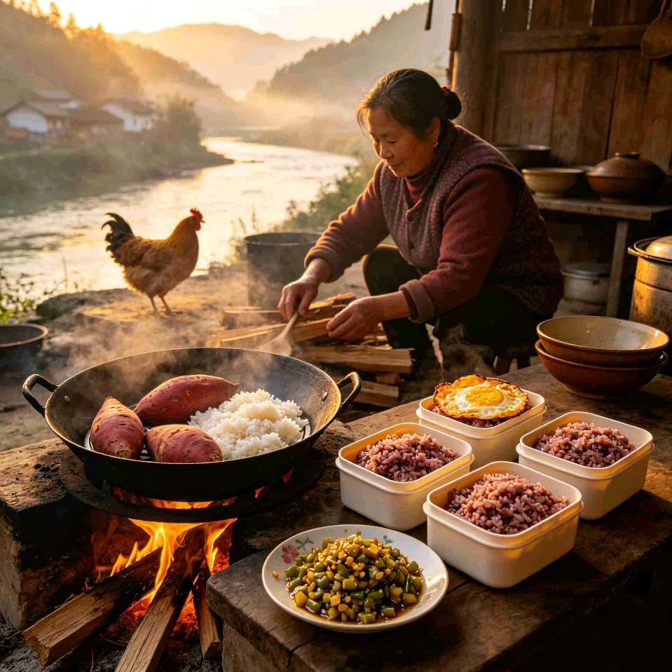 「纪实散文」盒 饭（图2）