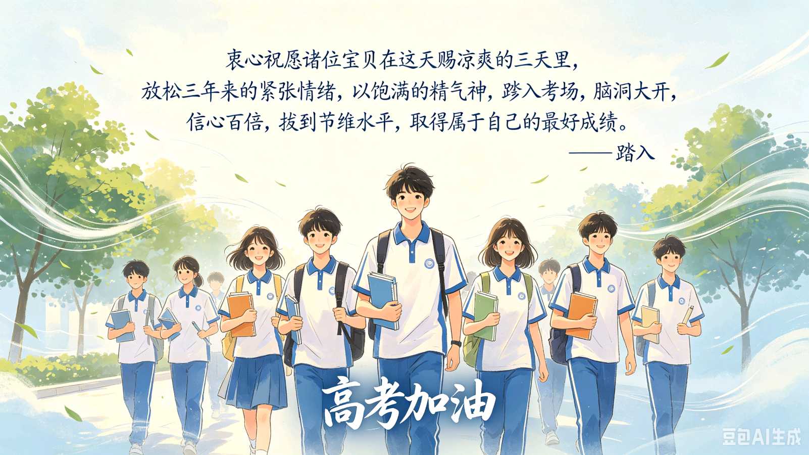 【高考在即随笔】文/空谷幽兰（图4）